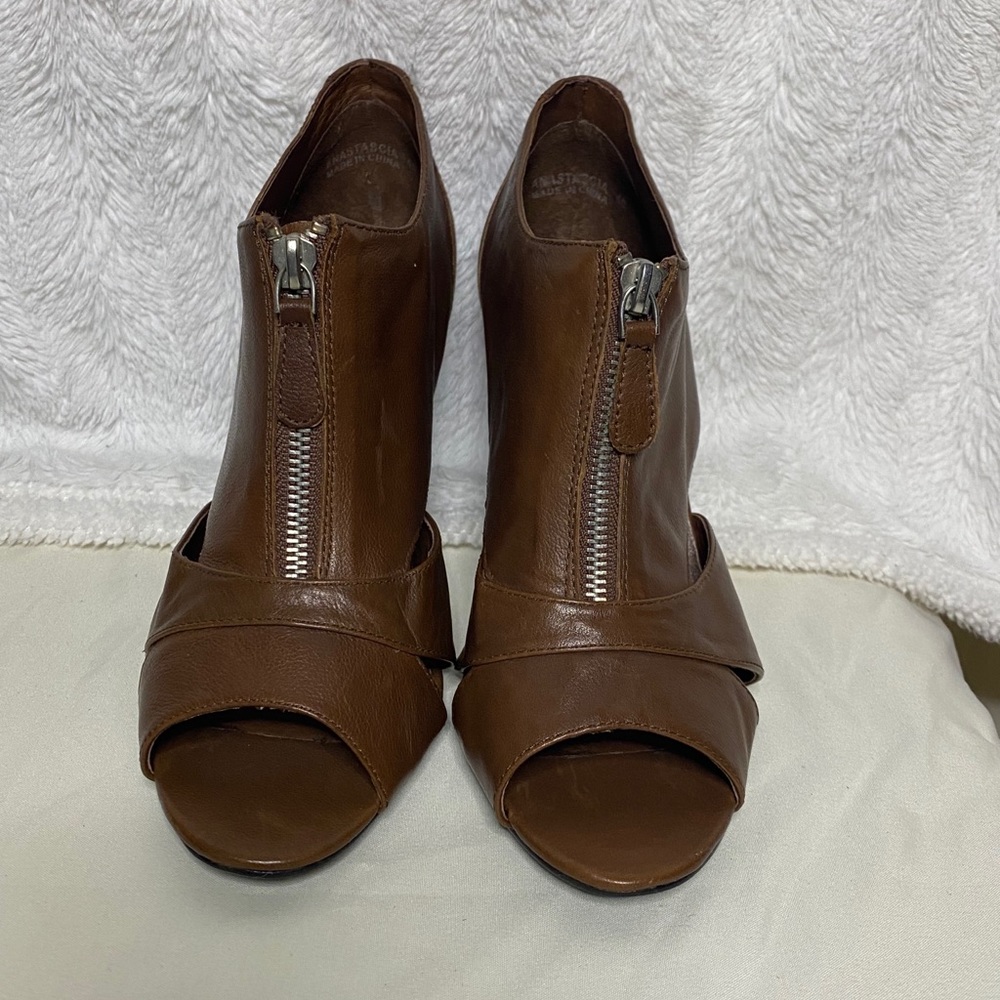 ALDO-Zipper Ankle Boot 3.5” heel, Size: EU 40/US 9